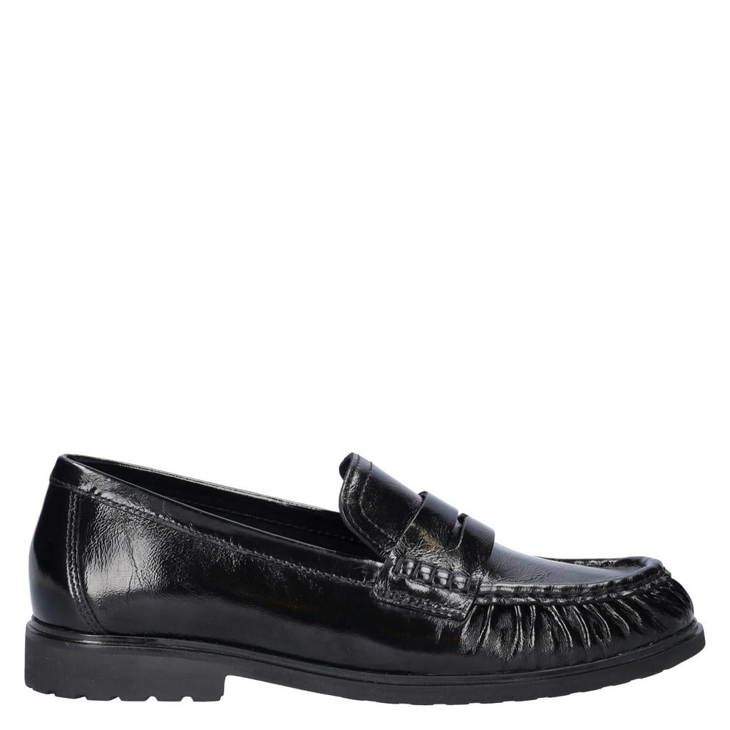 Gabor lakleren loafers - zwart