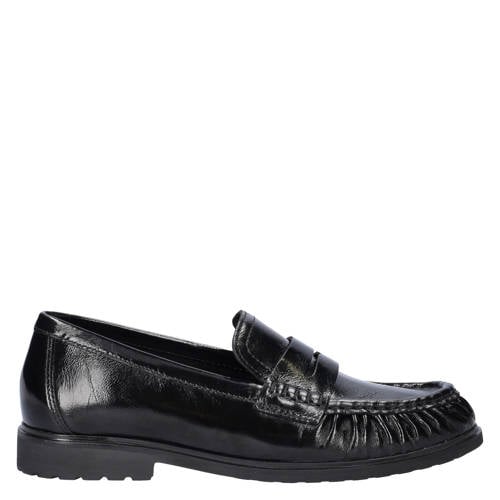 Gabor lakleren loafers zwart