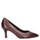 Tamaris leren pumps bruin
