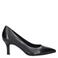 Tamaris leren pumps zwart