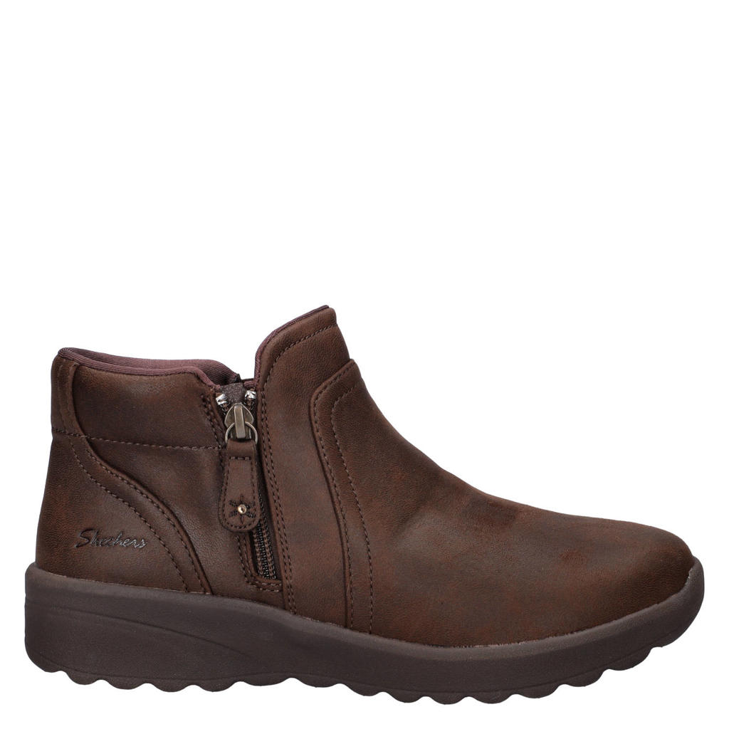 Skechers Lovely Vibe enkelboots - bruin