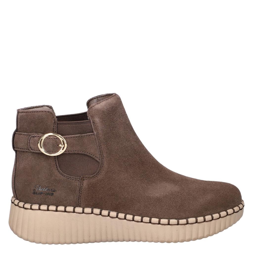 Skechers Wilshire BLVD suède enkelboots - bruin