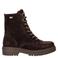 Remonte suède veterboots met profielzool - bruin