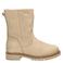 Nelson suède enkelboots met profielzool - ecru