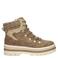 Rieker veterboots met profielzool - taupe