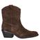 Nelson western suède cowboylaarzen - bruin