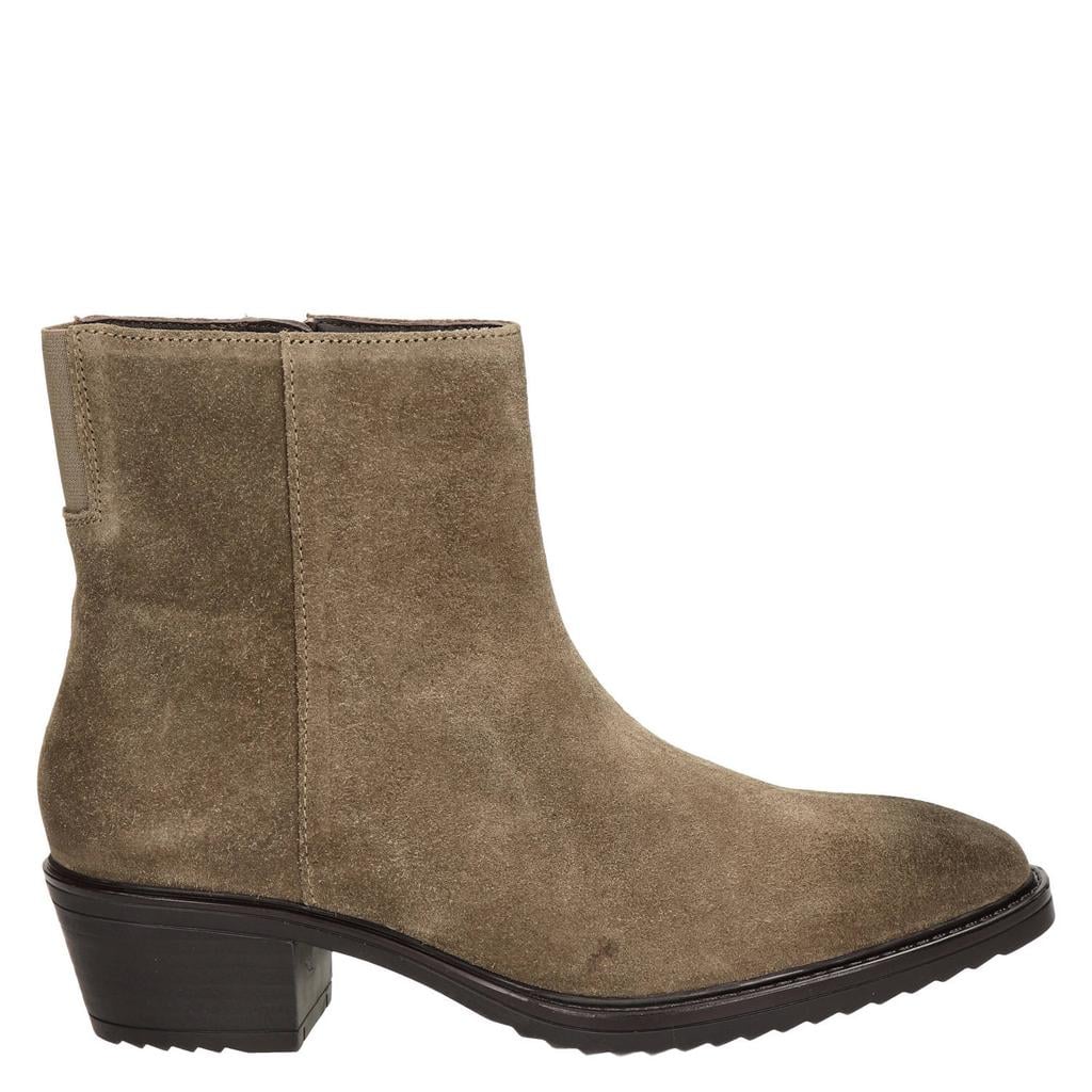 Ara Jenna western suède cowboy boots - taupe