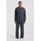 America Today oversized longsleeve met wafelstructuur - grijs