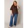 Base Level Curvy T-shirt Plus Size - bruin