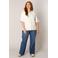 Base Level Curvy top Plus Size - ecru