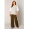 Base Level Curvy top Plus Size - lichtgrijs