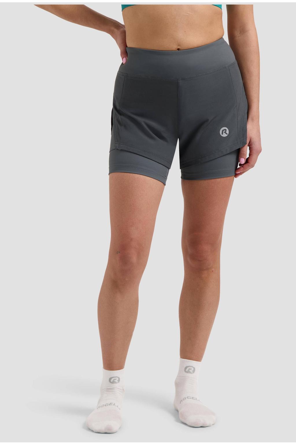 Rogelli Hardloopshort grijs