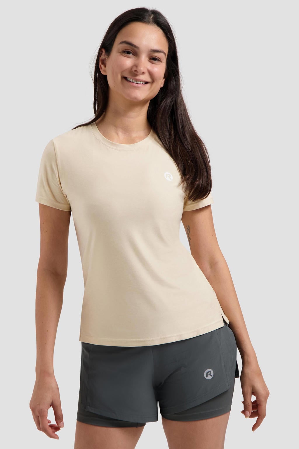 Rogelli Hardloopshirt roze