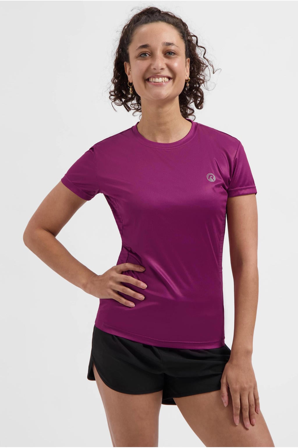 Rogelli Hardloopshirt Core Kersenrood