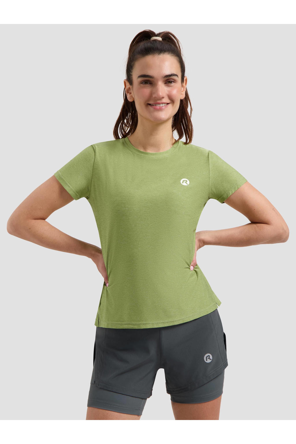 Rogelli Hardloopshirt groen