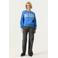 Garcia katoenen sweater met print - blauw