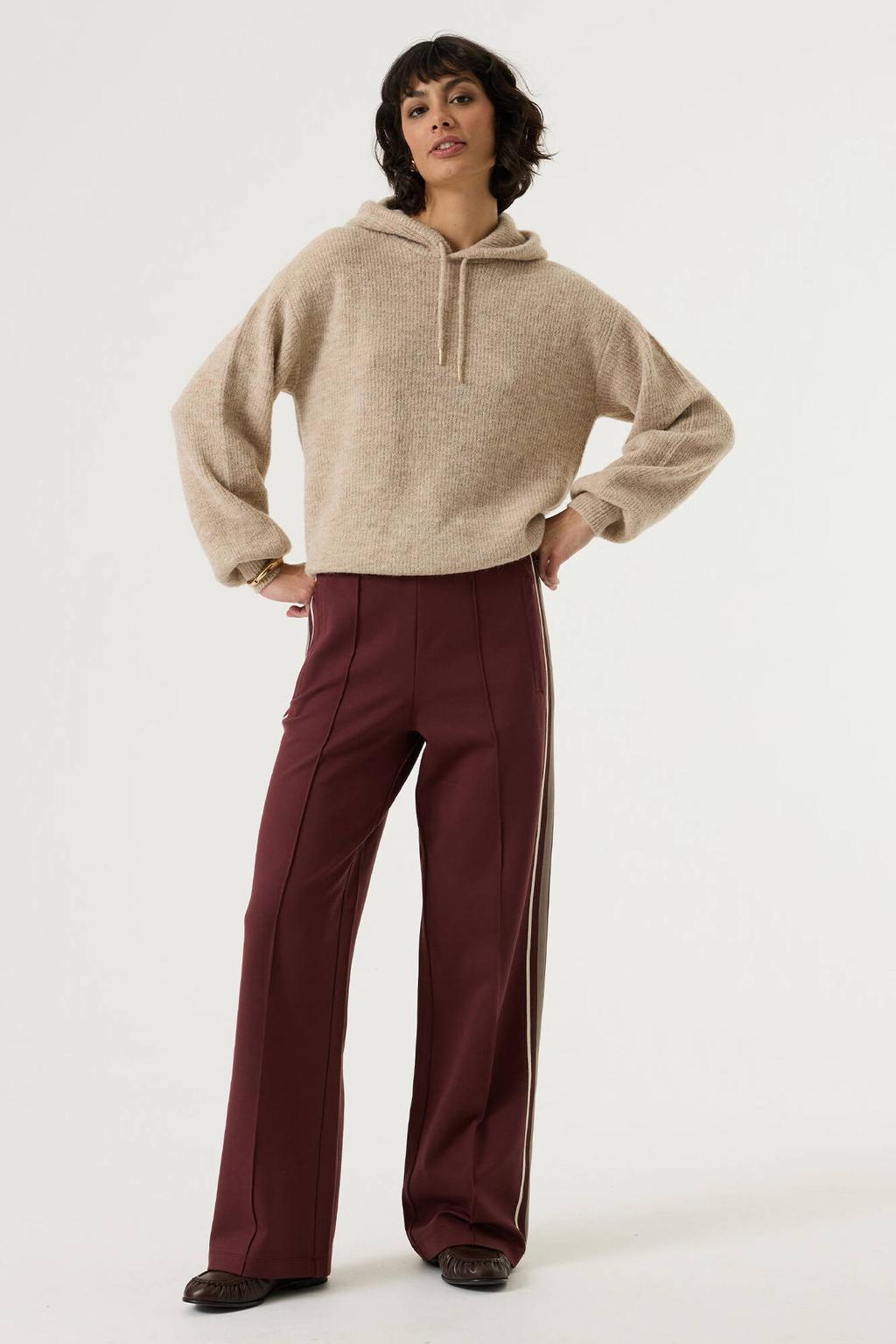 Garcia wide leg broek - rood