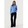 Garcia gebreide trui met wol - blauw