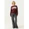Garcia katoenen trui met print - rood