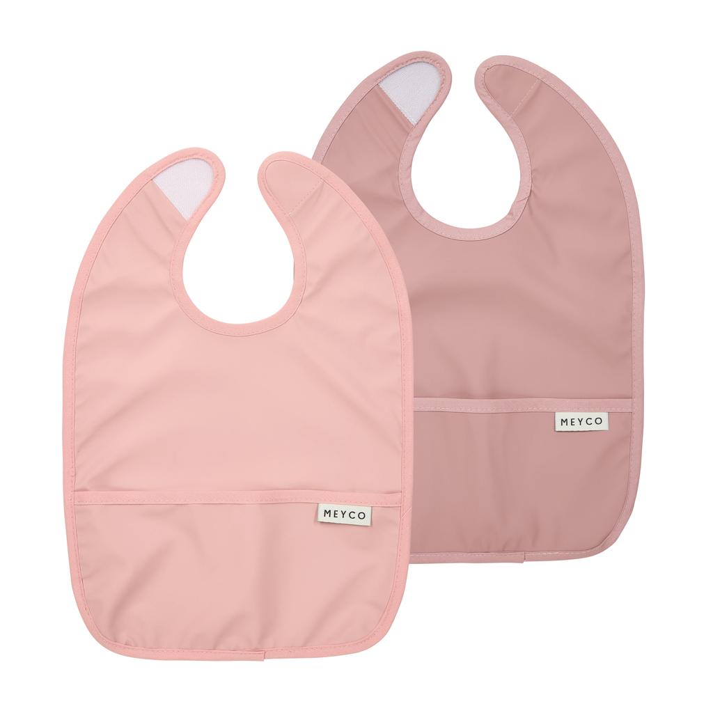 Meyco slab met opvangbak roze (set van 2)