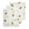 Meyco hydrofiele washand beer 20x17 cm - (set van 3)