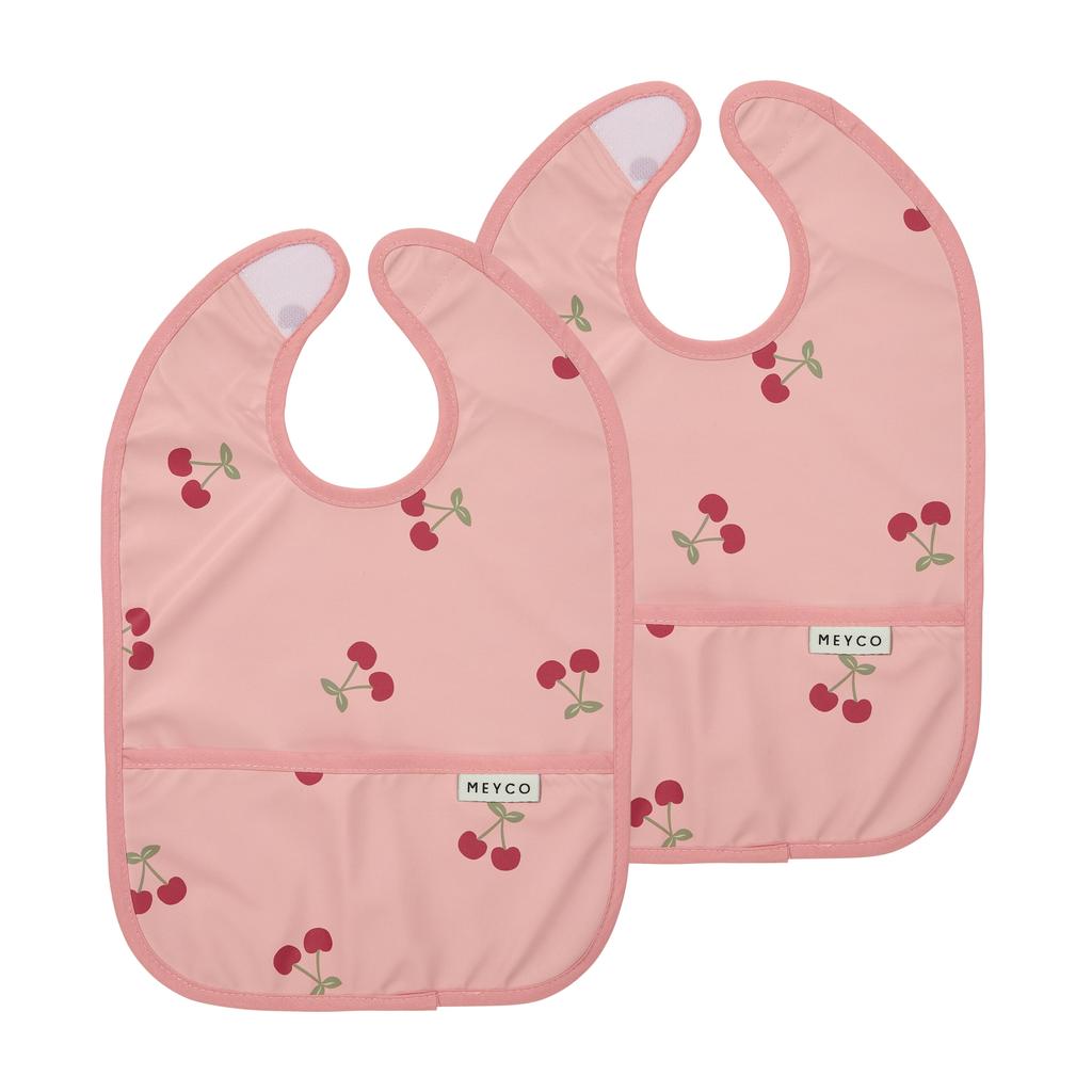 Meyco slab met opvangbak roze (set van 2)