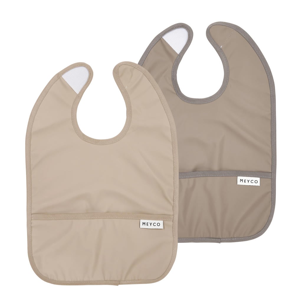 Meyco slab met opvangbak taupe (set van 2)