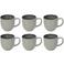 Cosy & Trendy Koffiemokken Onna Sand-Green 340 ml - 6 Stuks