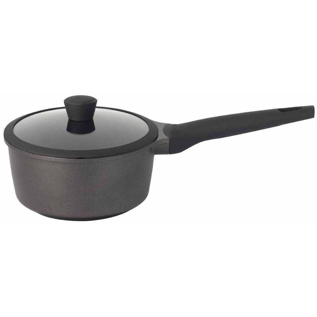 Sola Steelpan met deksel Ceramic Deluxe - Keramische anti-aanbaklaag - ø 18 cm / 1.5 liter - geschikt voor alle warmtebronnen