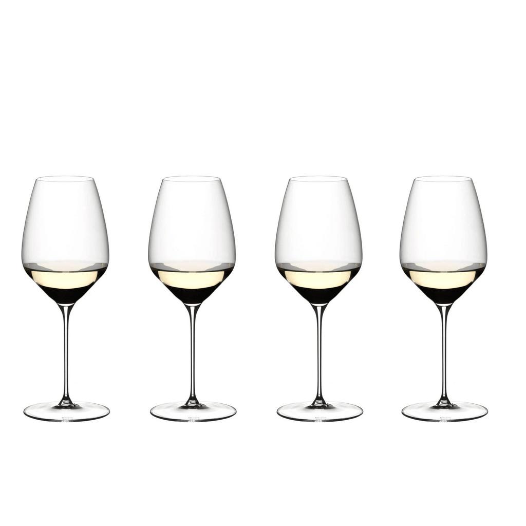 Riedel Wijnglazenset - Witte Wijnglazen - Veloce - Riesling - 570 ml - 4 Stuks