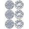 Cookinglife Dinerborden Fleuris ø 27 cm - 6 stuks