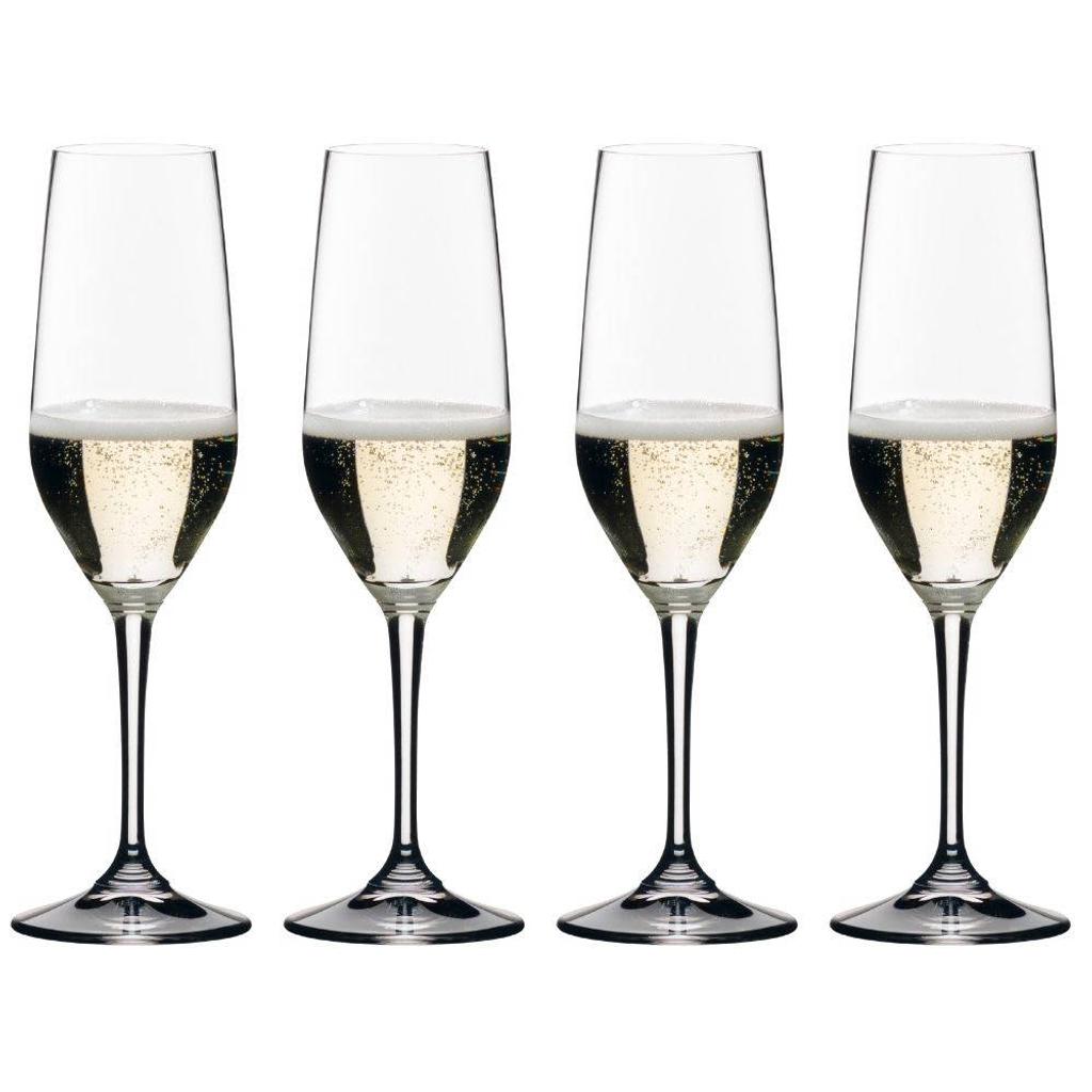 Riedel Champagneglazen Vivant - 290 ml - 4 Stuks