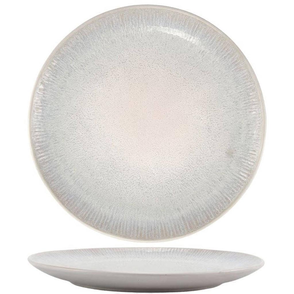 Cookinglife Dinerborden Nola Beige ø 27 cm - 6 Stuks