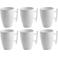 BonBistro Cappuccino kopjes Yong Squito 300 ml - Wit - 6 stuks