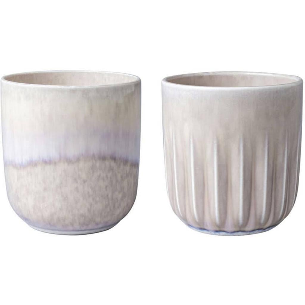 Villeroy & Boch Mokken Perlemor Sand - 290 ml - 2 stuks