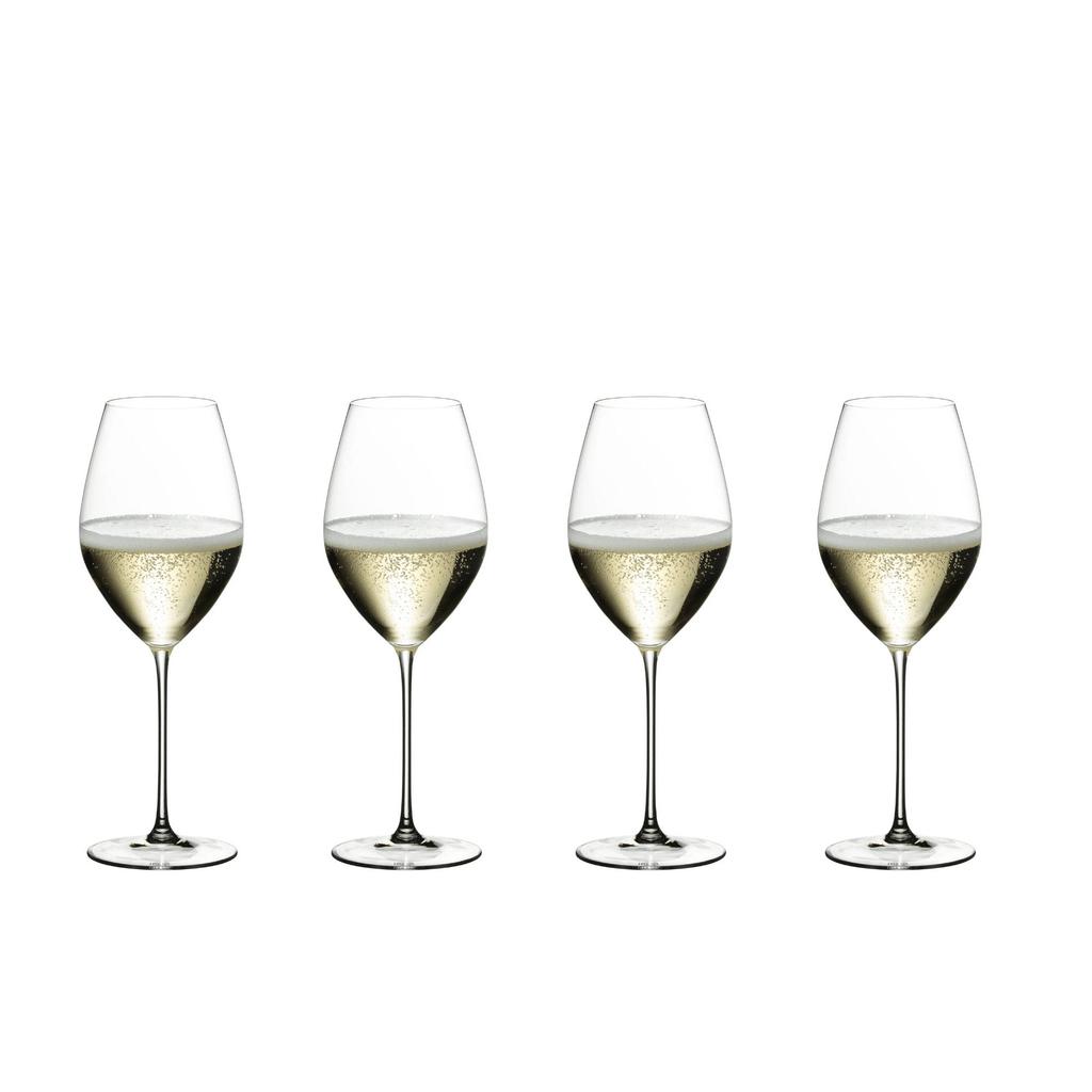 Riedel Wijnglazenset - Champagneglazen - Flutes - Veritas - 449 ml - 4 Stuks