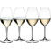 Riedel Champagne Glazen / Witte Wijnglazen Wine Friendly - 440 ml - 4 stuks