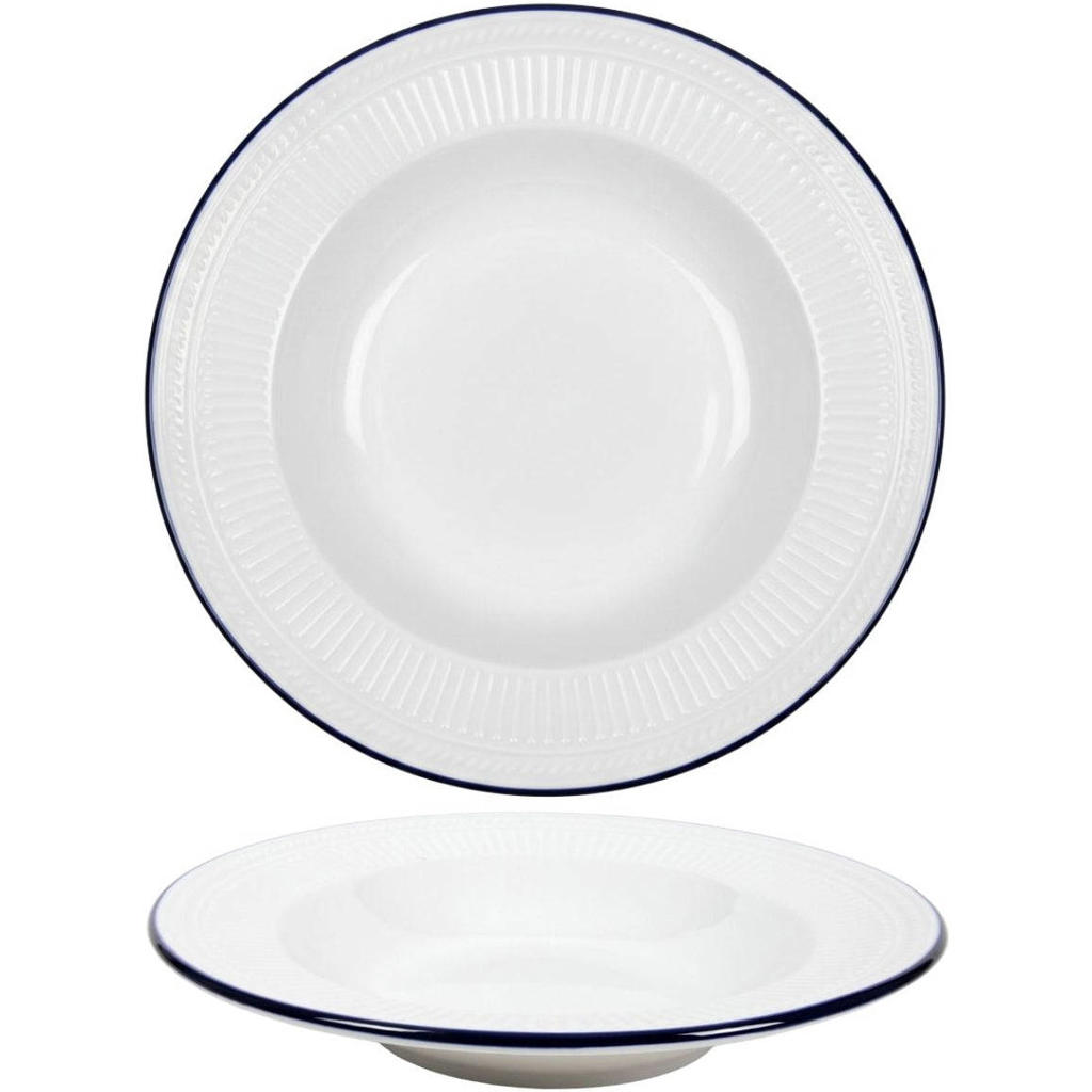 Cookinglife Diepe Borden / Pastaborden Whitmore ø 22 cm - 6 stuks