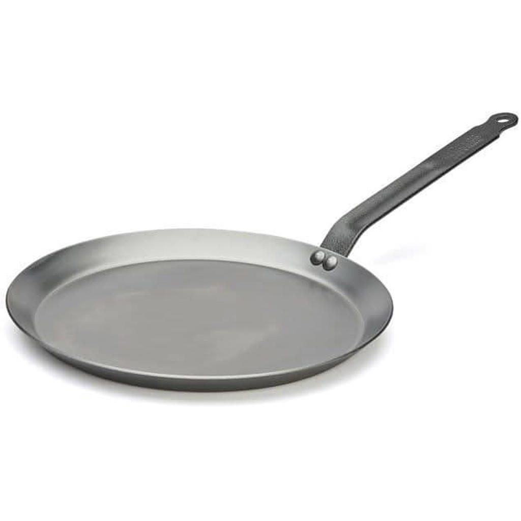 de Buyer Pannenkoekenpan / Crepepan Carbone Plus - Plaatstaal- ø 30 cm - zonder anti-aanbaklaag