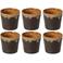 Costa Nova Koffiekopjes Casafina Poterie Mocha-Latte 190 ml - 6 stuks