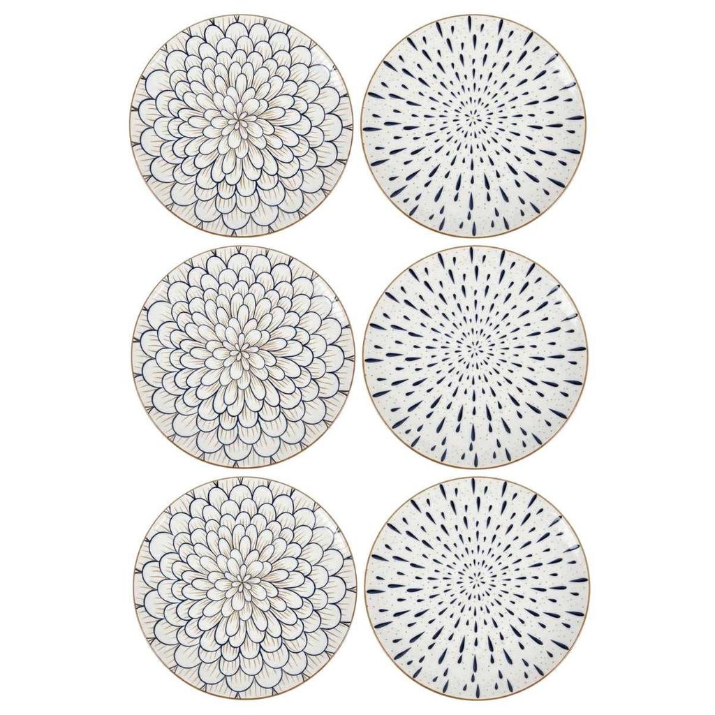 Cookinglife Dinerborden Noria ø 27 cm - 6 stuks