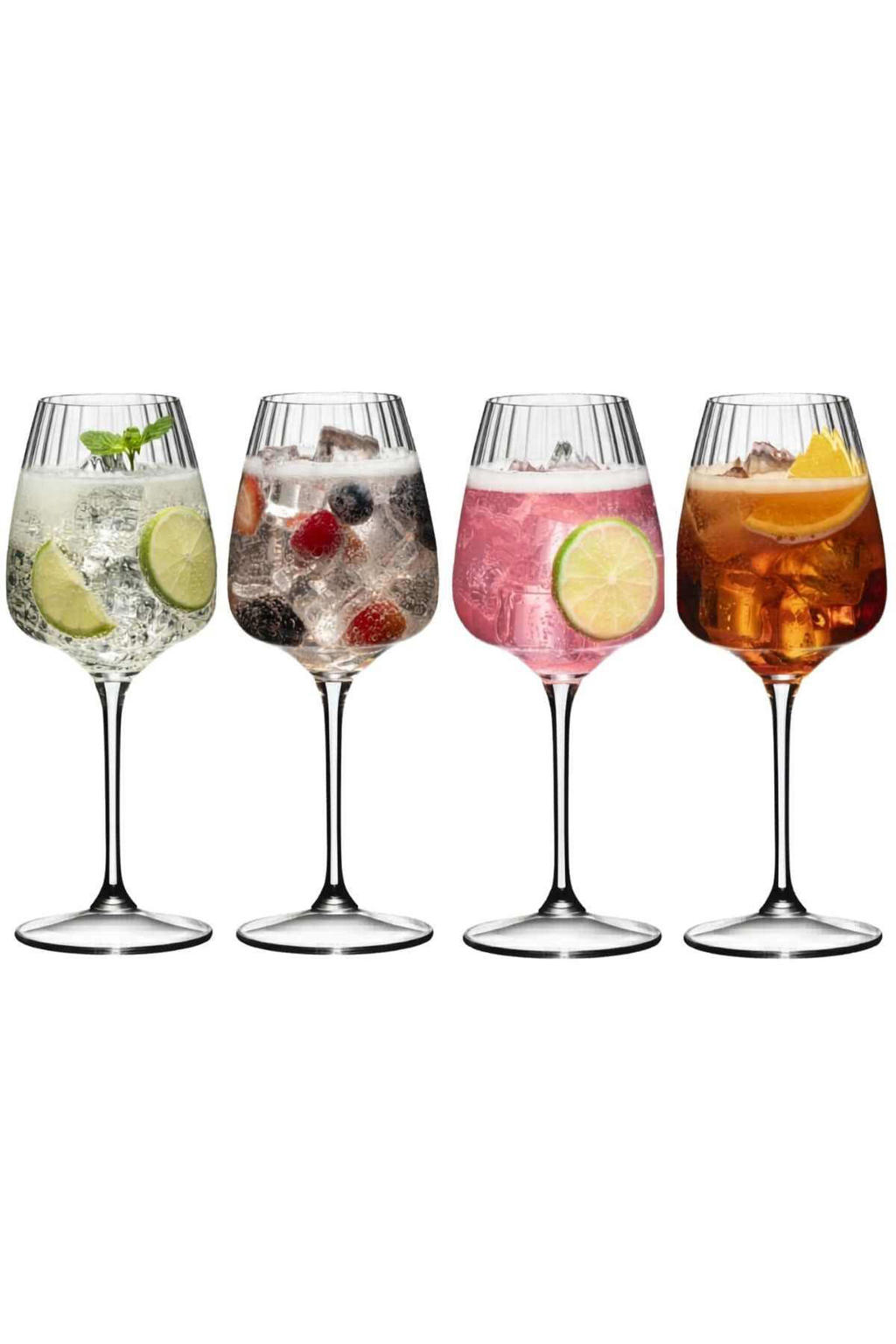 Riedel Cocktailglazen / Spritz Glazen - Mixing Set Spritz - 550 ml - 4 Stuks