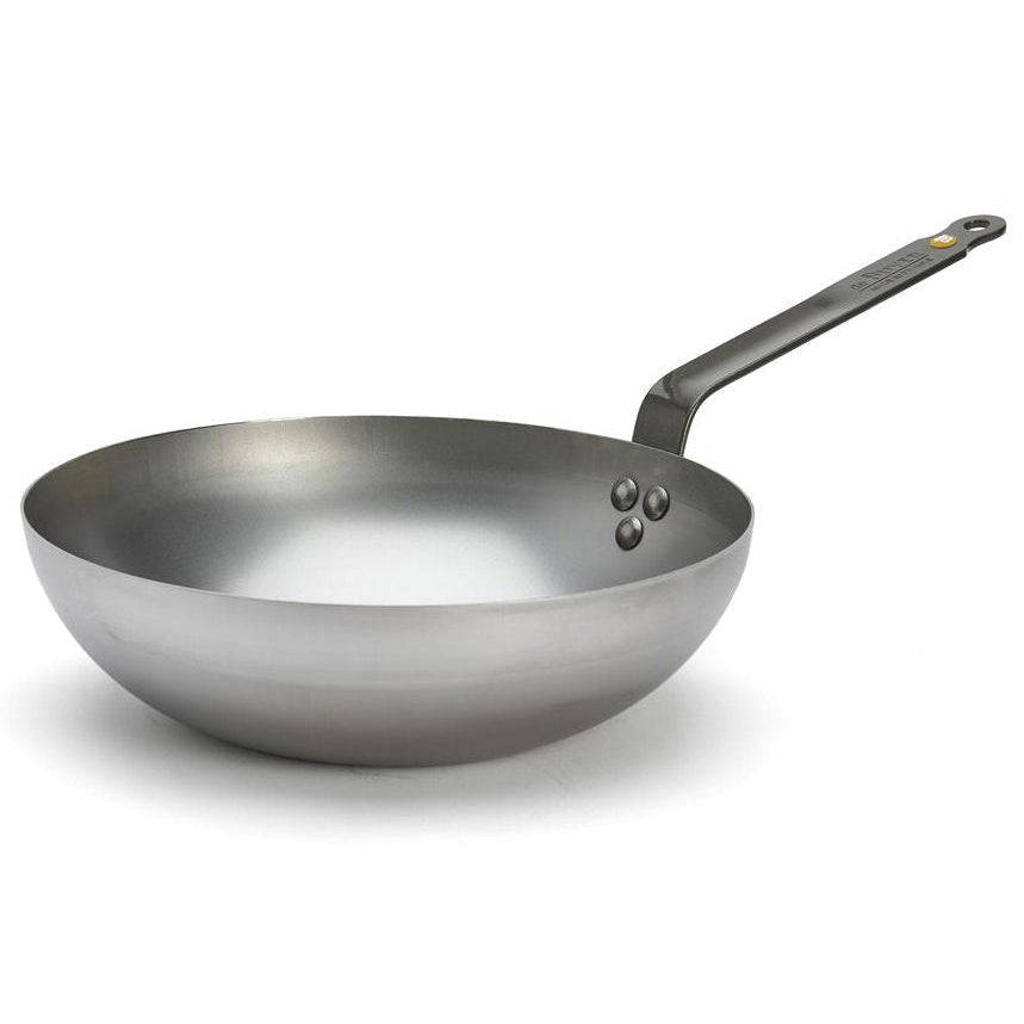 de Buyer Wokpan Mineral B Element - ø 28 cm / 3 liter - zonder anti-aanbaklaag