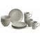 Broste Copenhagen Broste Copenhagen Ontbijtset Nordic Marsh 12-delig / 4  personen - 4 ontbijtborden, 4 kommen en 4 kopjes