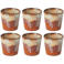 Costa Nova Koffiekopjes Casafina Poterie Caramel-Latte 190 ml - 6 stuks