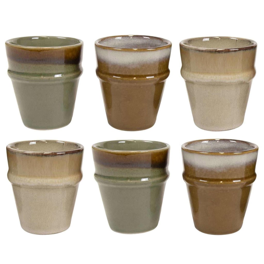 Cookinglife Espresso kopjes Nomad Ridge 100 ml - 6 stuks