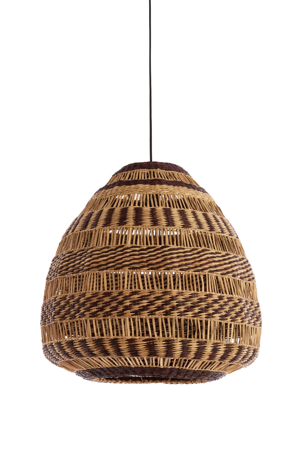 Light & Living Hanglamp Ø56x55 cm SOLUNA zeegras naturel+bruin
