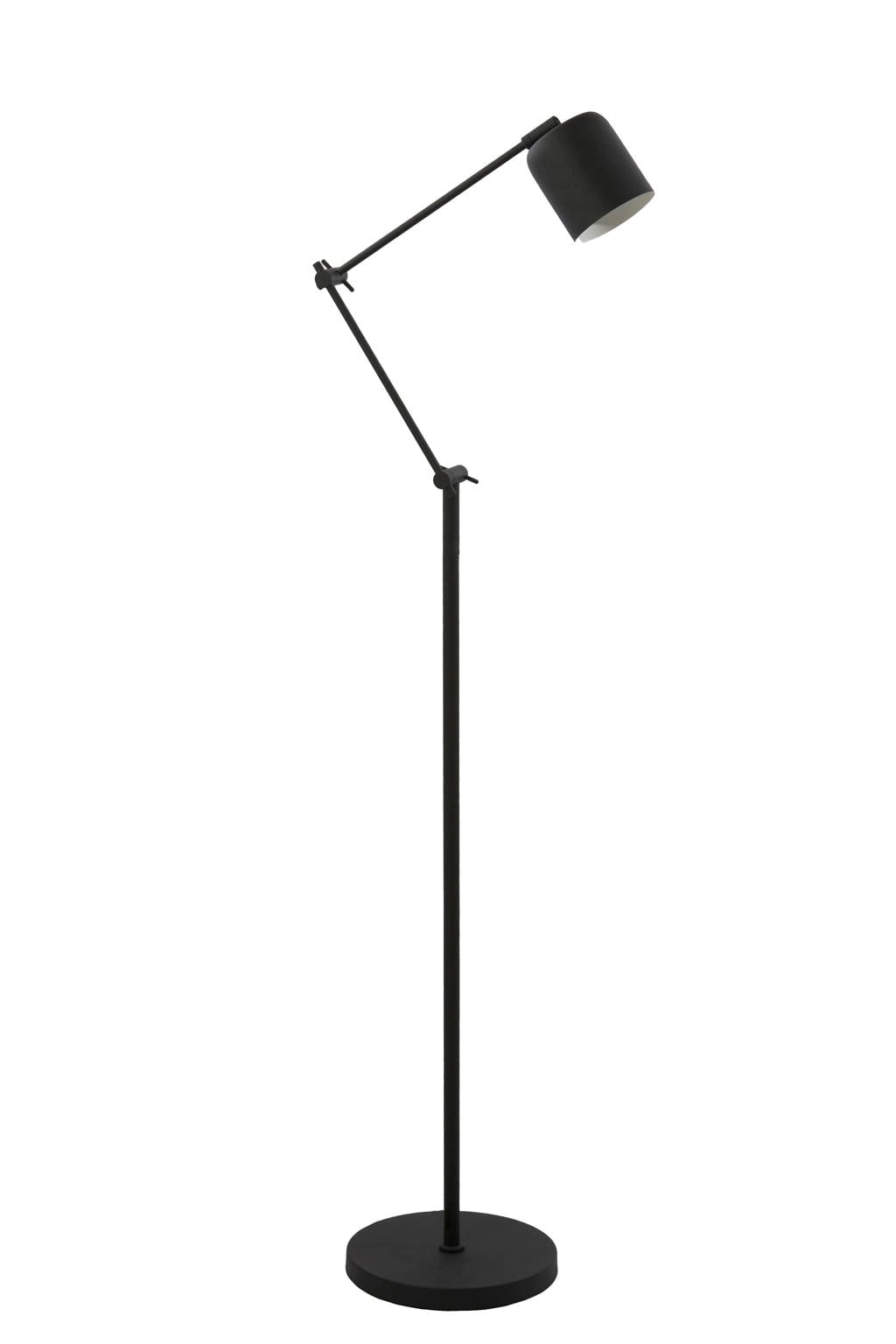 Light & Living Vloerlamp G9 73x25x150 cm RIJEKA mat zwart+dimmer