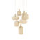 Light & Living Hanglamp 7L Ø53x104 cm TUFIA linnen naturel