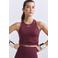 Aim'n Soft Basic sporttop - donkerrood